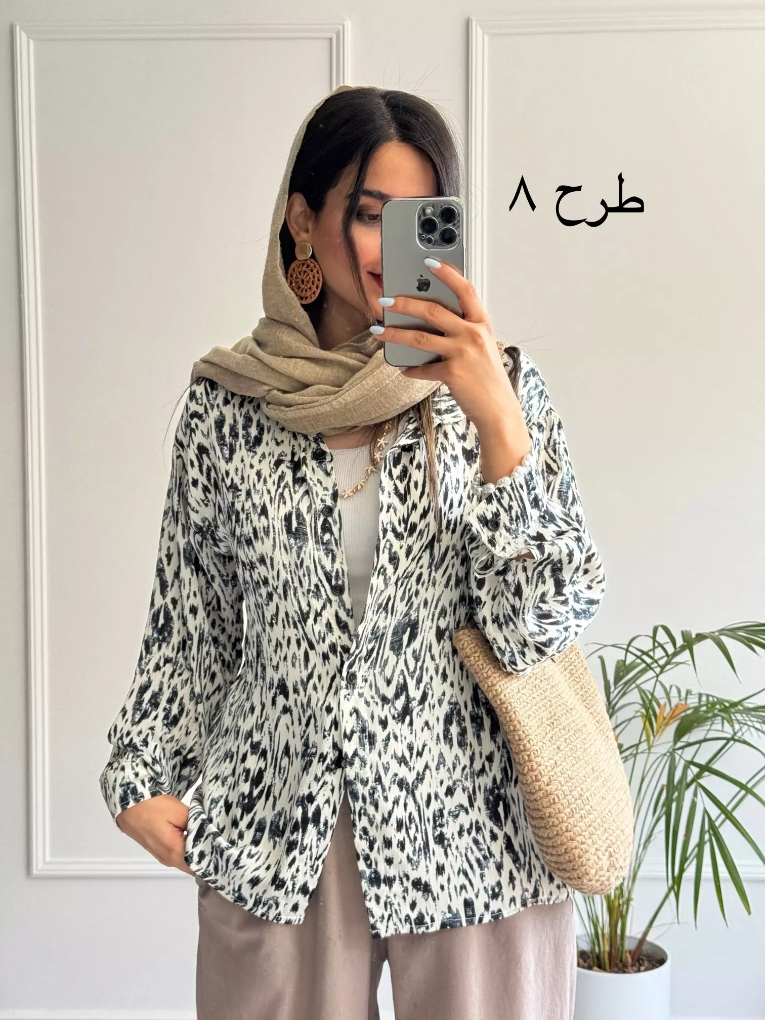 شومیز مانتویی سیلک